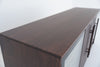 Nordvik Walnut Wine Cabinet Detailed Top Texture Perspective View 1