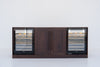 Nordvik Walnut Wine Cabinet Front Perspective View 1