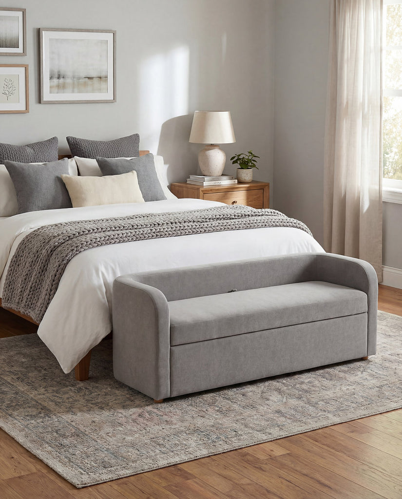 Norr End Of Bed Storage Bench Indoor View 1