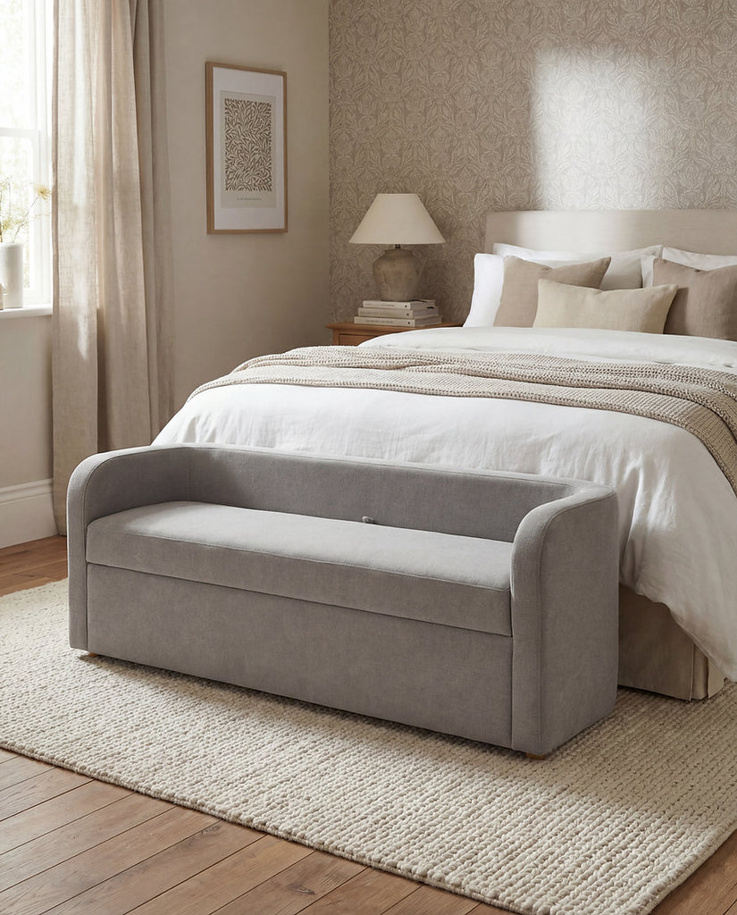 Norr End Of Bed Storage Bench Indoor View 2