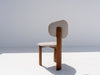 Nova Walnut Dining Chair Back view 2