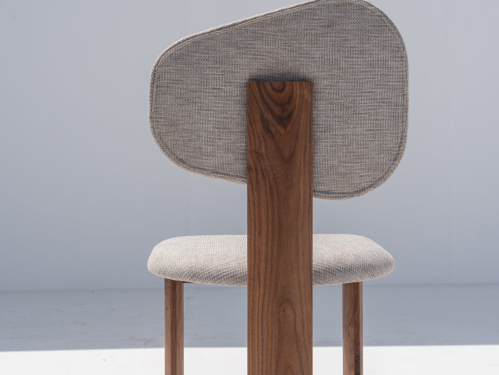 Nova Walnut Dining Chair Back view 3