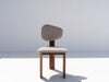 Nova Walnut Dining Chair Front view
