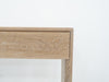 Oak Console table with Drawers Details Perspective View 2