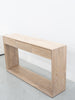 Oak Console table with Drawers Top Detailed Texture View 1