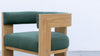 Oak Curved Chair 2