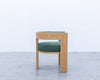 Oak Curved Chair Side view 5