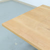 Oak Extendable Dining Table Detailed Top Texture View 2