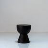 Obsidian Side Table Front Perspective View 6