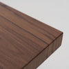 Opus Walnut Dining Table Detailed Top Texture View 1