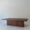 Opus Walnut Dining Table Perspective View 4