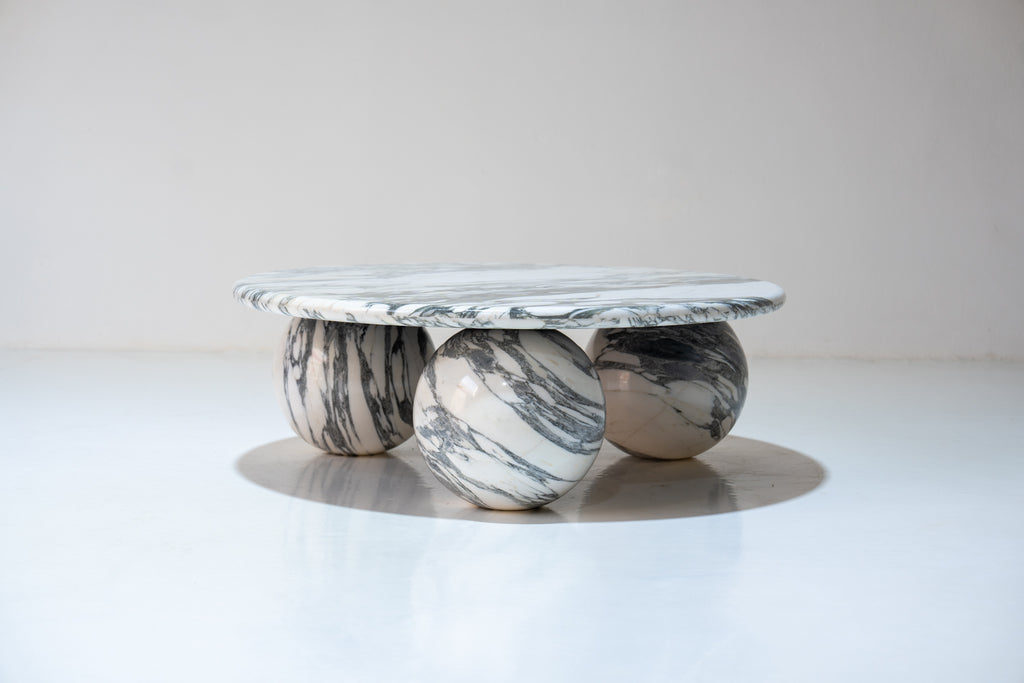 Orbis Marble Coffee Table Front View 1