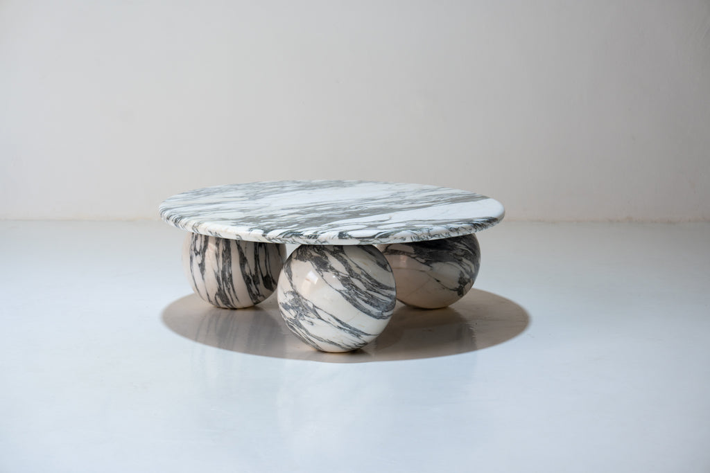 Orbis Marble Coffee Table Front View 3