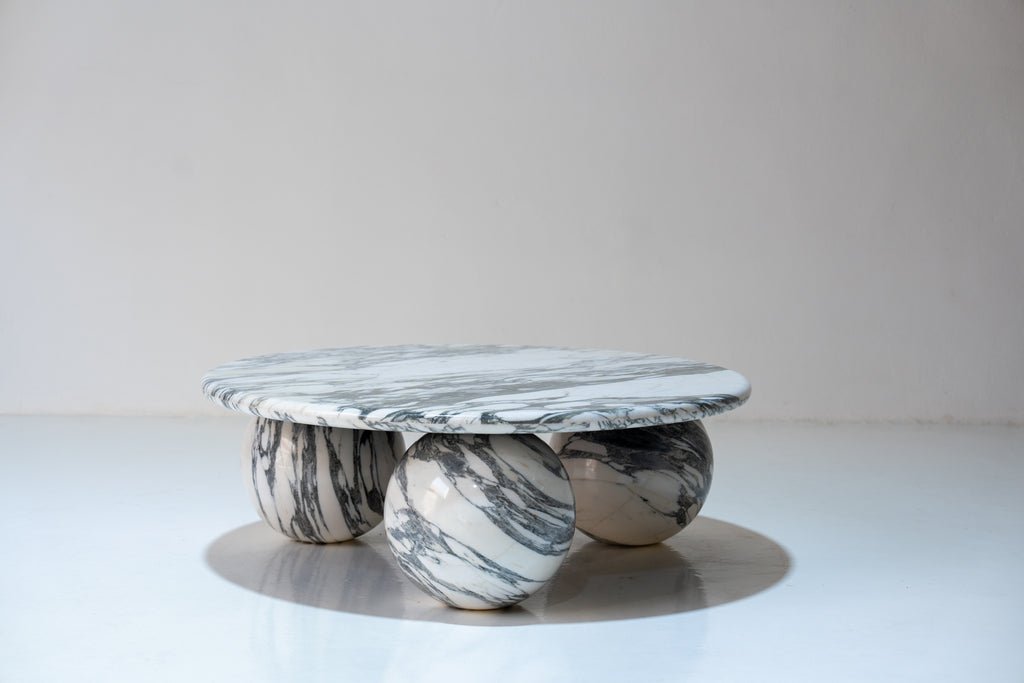 Orbis Marble Coffee Table Front View 4