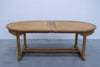 Oval Extendable Garden Dining Table