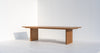 Pacific Outdoor Teak Wood Dining Table Side view