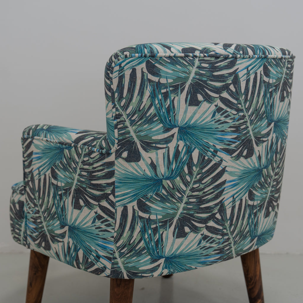 Palm Breeze Accent Chair Rear View 1