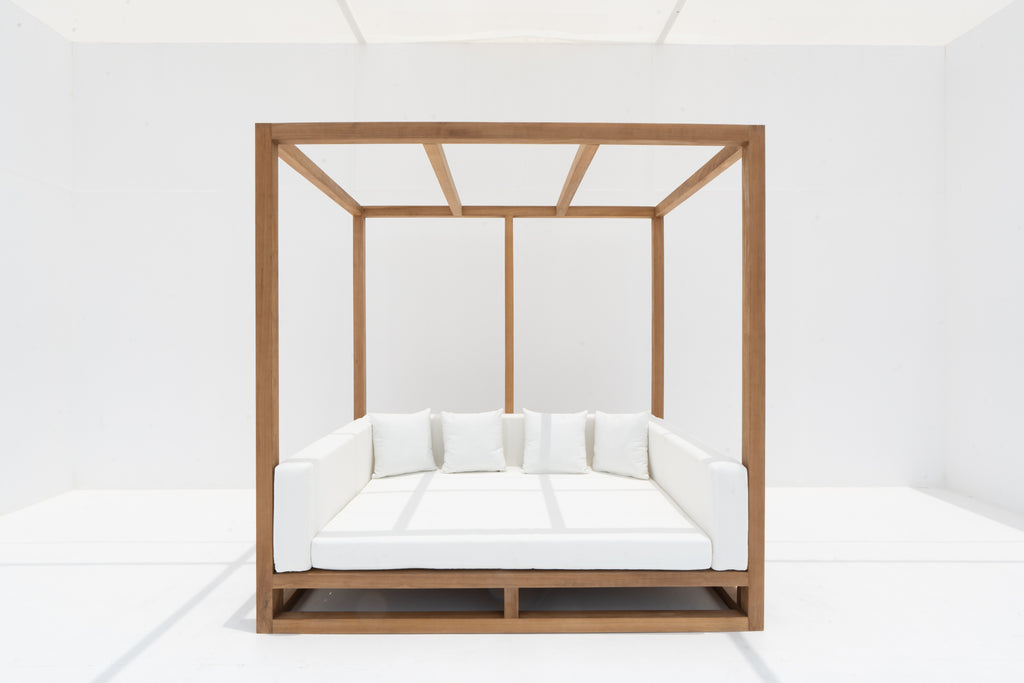Palm Cabana Daybed Front view