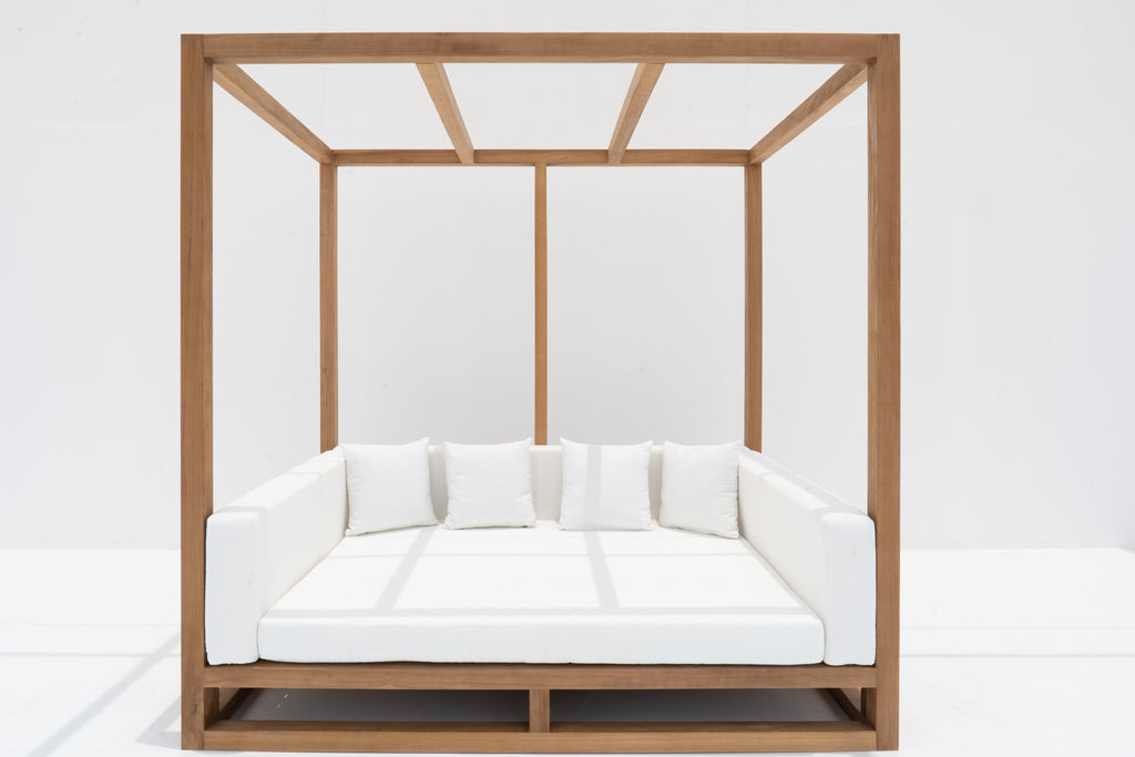 Palm Cabana Daybed Front view