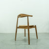 Paris Teak Dining Chair Back view