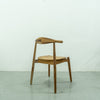 Paris Teak Dining Chair Back view 2