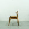 Paris Teak Dining Chair Side view 3