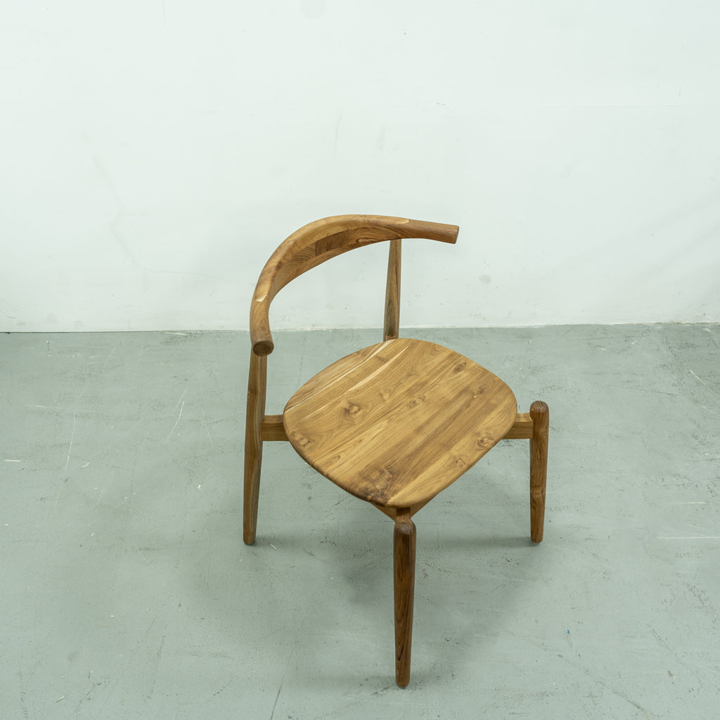 Paris Teak Dining Chair Top view