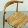 Paris Teak Dining Chair Top view 2