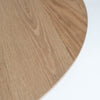 Parker Round Oak Dining Table Detailed Top Texture View 5