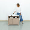 Pascale Bedside Table by Envie Interior Design Front view