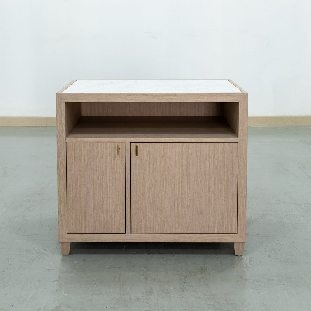 Pascale Bedside Table by Envie Interior Design Front view 2