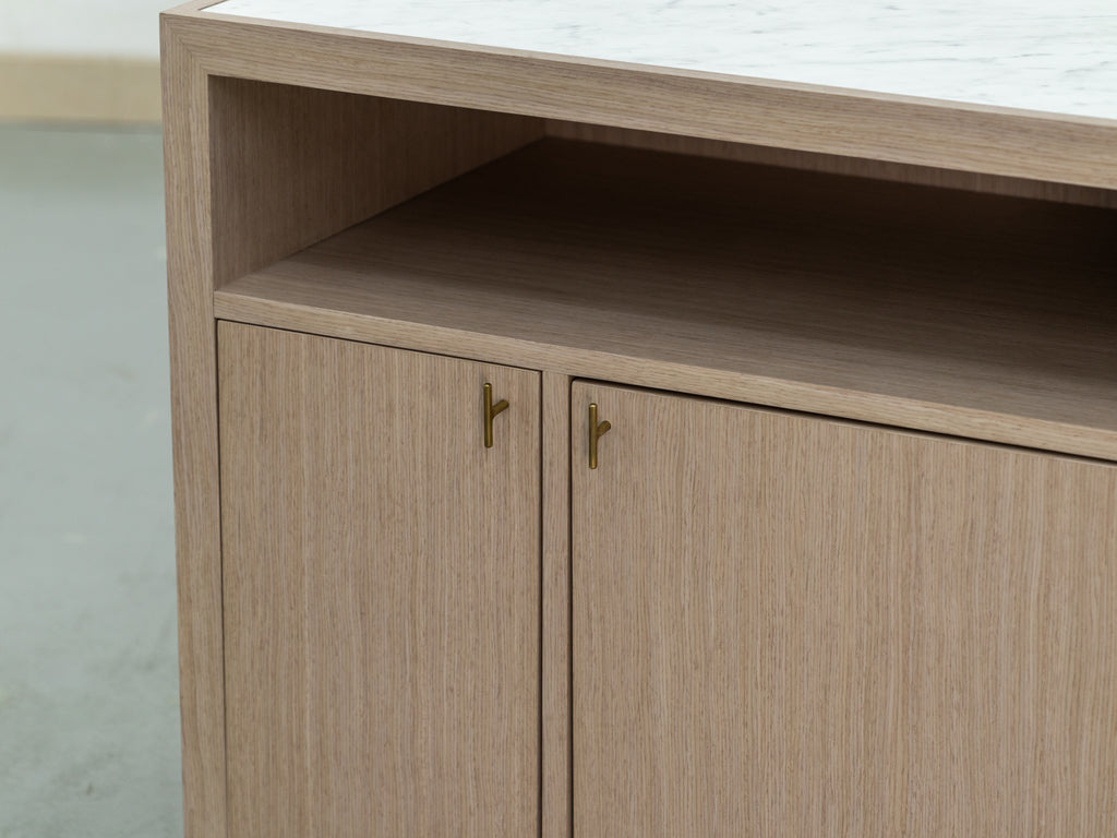 Pascale Bedside Table by Envie Interior Design Front view 4