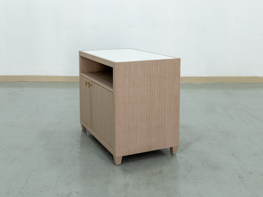 Pascale Bedside Table by Envie Interior Design Side view