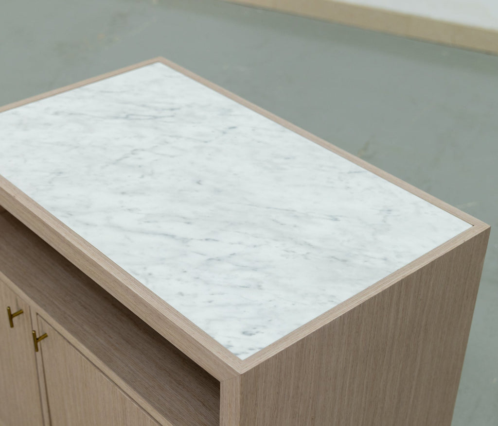 Pascale Bedside Table by Envie Interior Design Side view 5