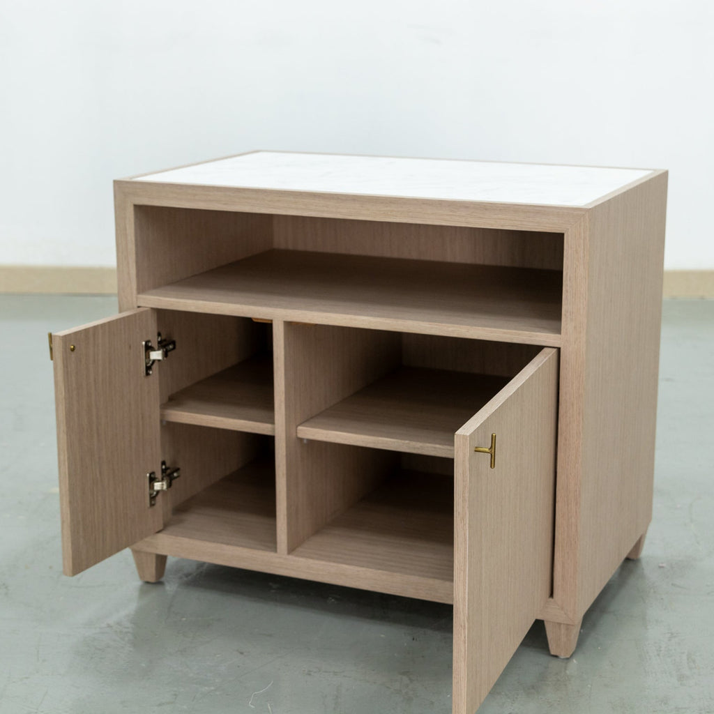 Pascale Bedside Table by Envie Interior Design Side view 7