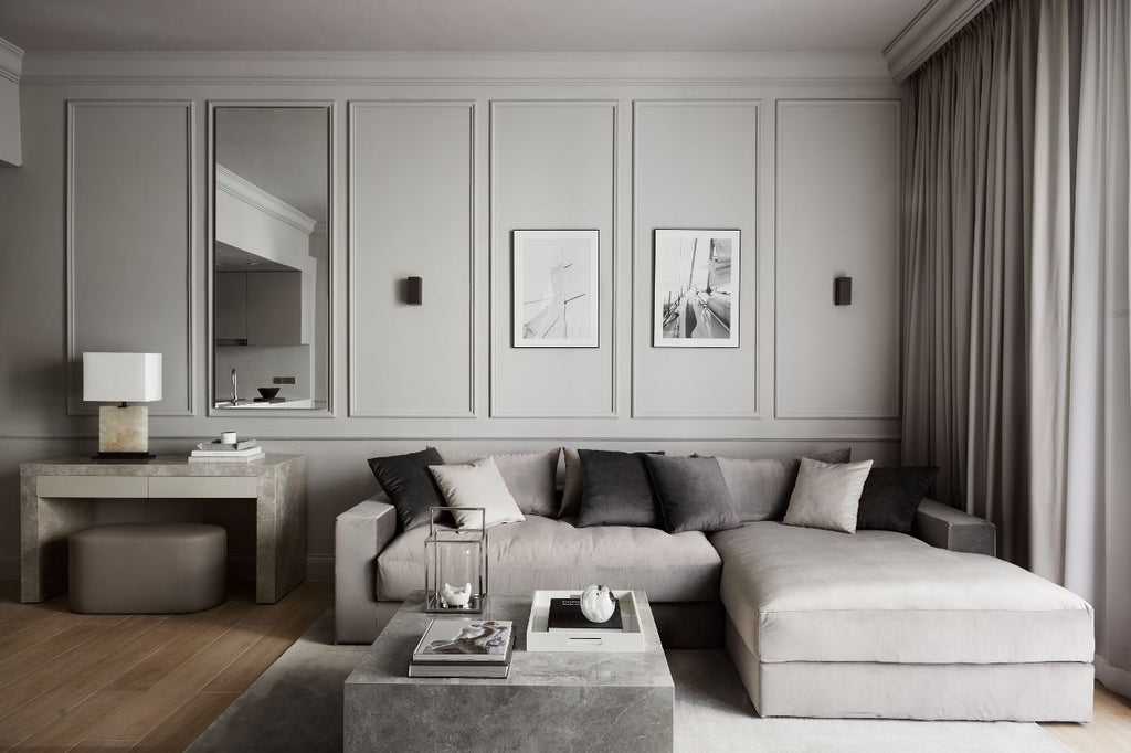 Pascale Sofa Front Perspective View 3