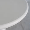 Poise Round MicroCement Dining Table Detailed Top Texture View 1