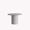 Poise Round MicroCement Dining Table Perspective View 3