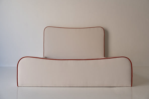 Poppy Piped Bed Front View 1