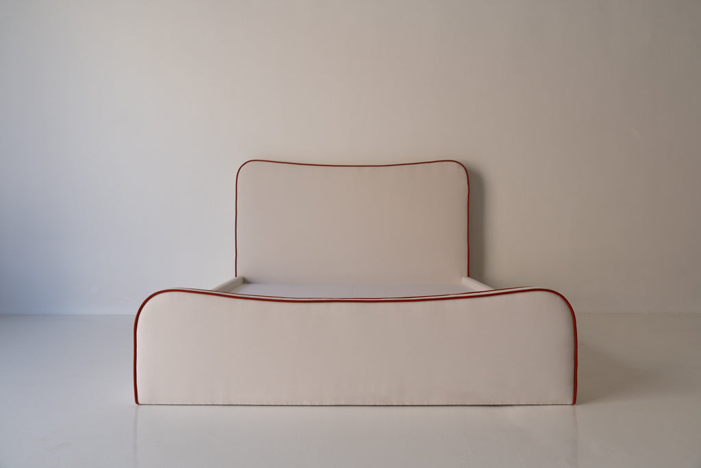 Poppy Piped Bed Front View 3