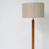Portside Floor Lamp With Side Table Perspective View 2