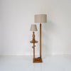 Portside Floor Lamp With Side Table Perspective View 3