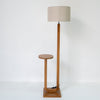 Portside Floor Lamp With Side Table Perspective View 7