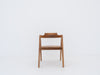 Rhode Teak Dining Chair Front view