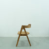 Rhode Teak Dining Chair Side view 4