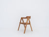 Rhode Teak Dining Chair Side view