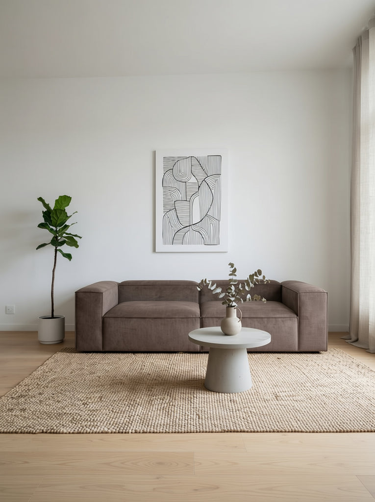 Riva Modular Sofa Indoor Perspective View 1