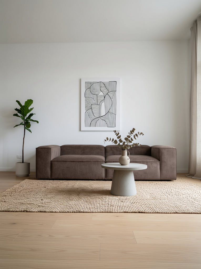Riva Modular Sofa Indoor Perspective View 2