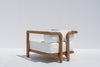 Riviera Teak Single Seater Sofa Back view