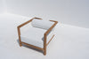 Riviera Teak Single Seater Sofa Side view